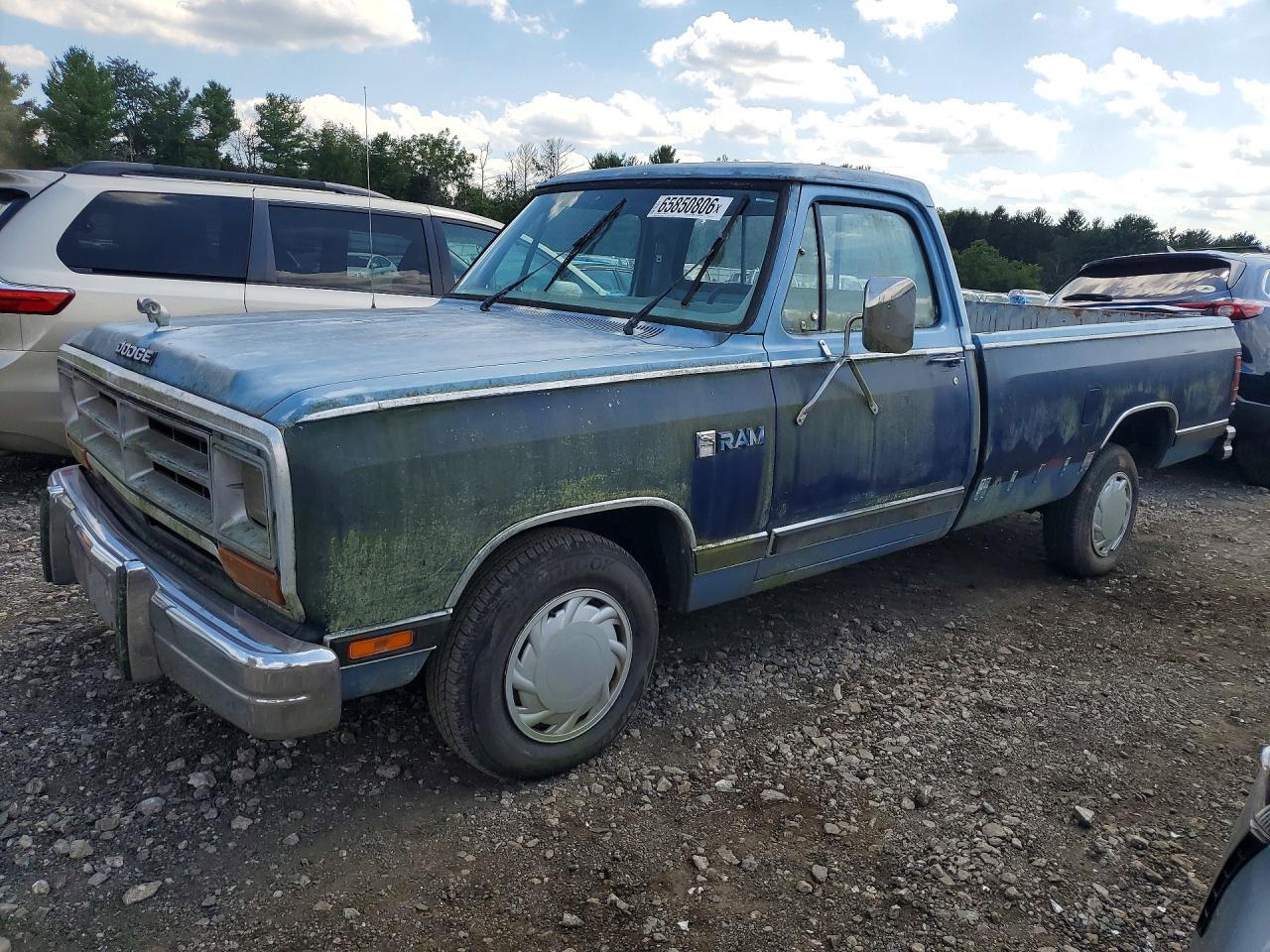 1987 DODGE D-SERIES 1B7FD14H2HS437745