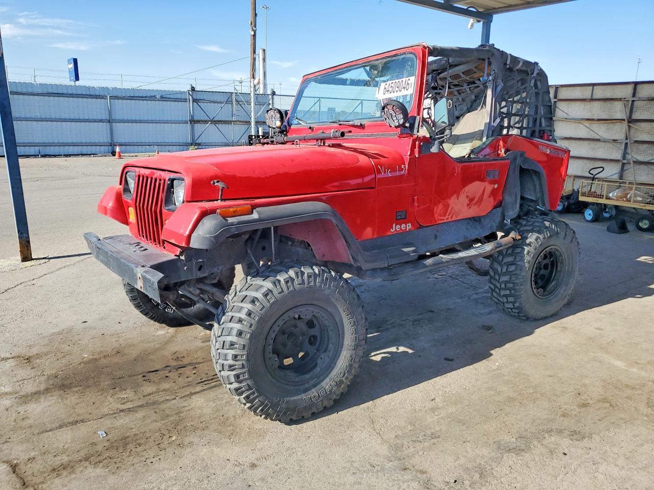 1992 JEEP WRANGLER / YJ 2J4FY19P5NJ508222