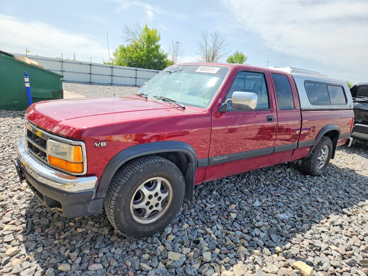 1996 DODGE DAKOTA 1B7GL23YXTS643659