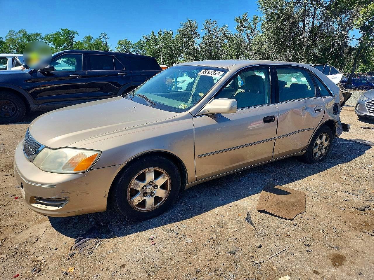 2000 TOYOTA AVALON 4T1BF28B3YU100876