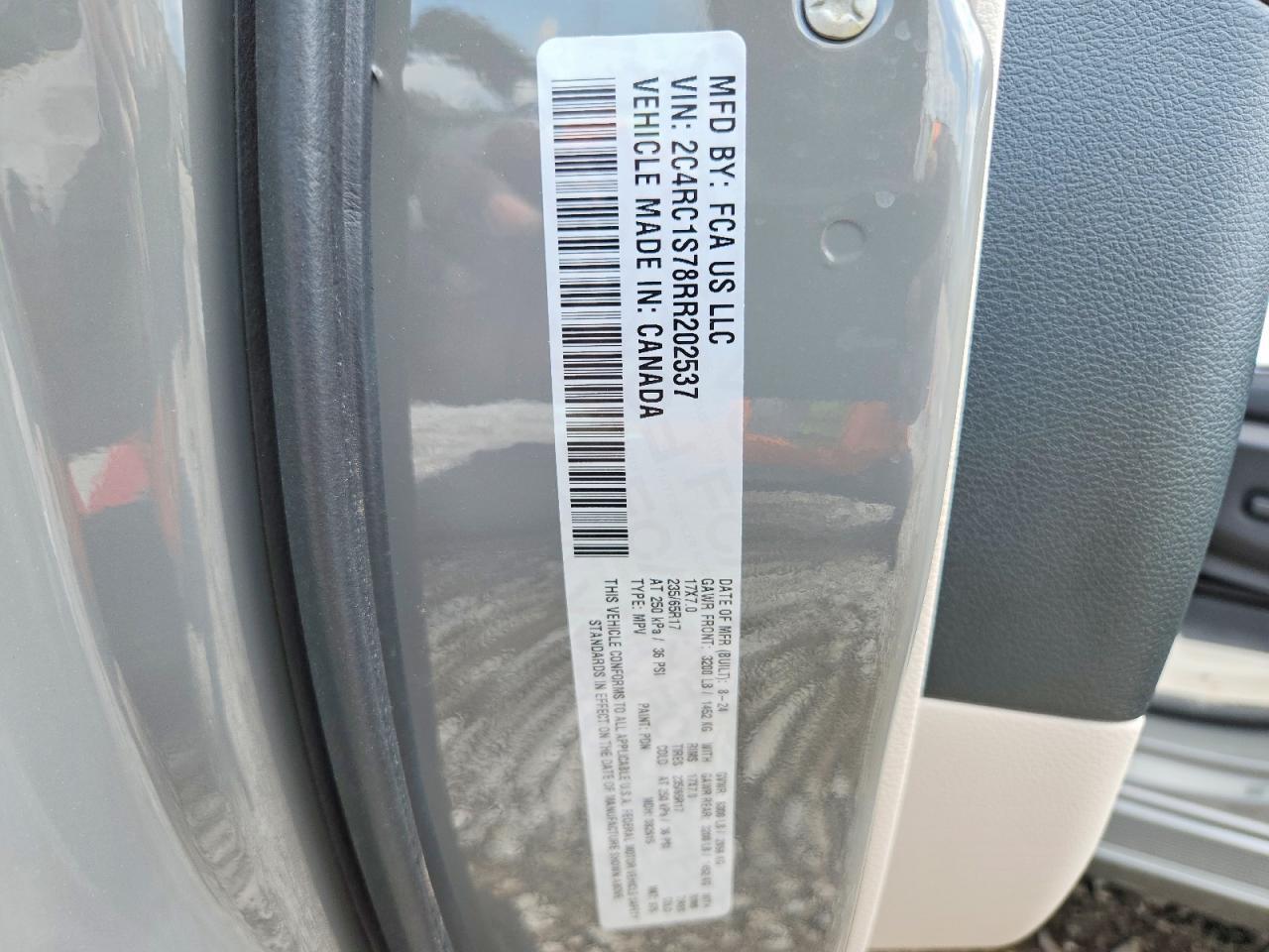 2024 CHRYSLER PACIFICA HYBRID SELECT — Фото 13 из 13