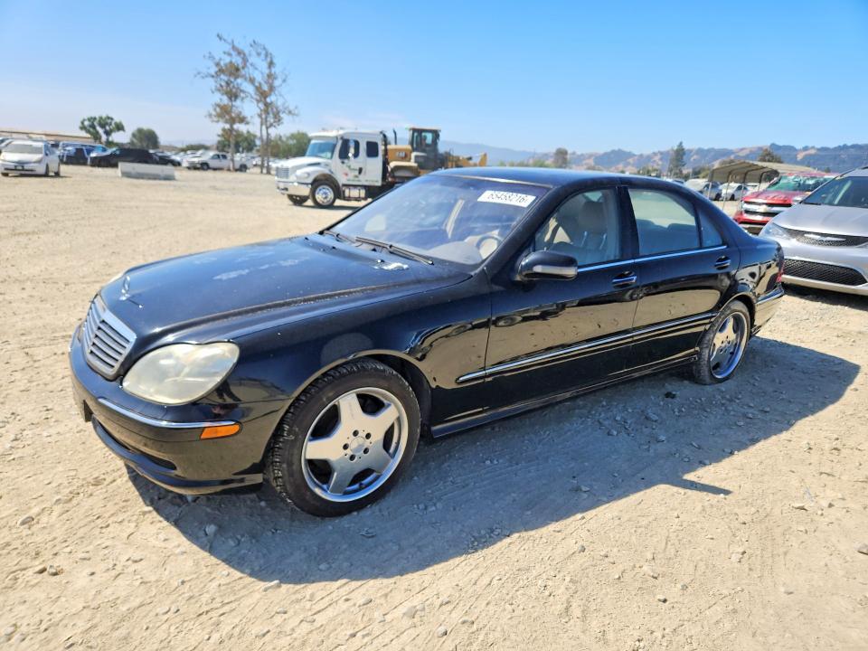 2001 MERCEDES-BENZ S WDBNG70J81A205059