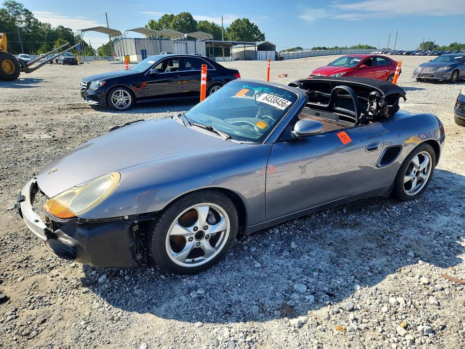 2001 PORSCHE BOXSTER WP0CA29861U627486