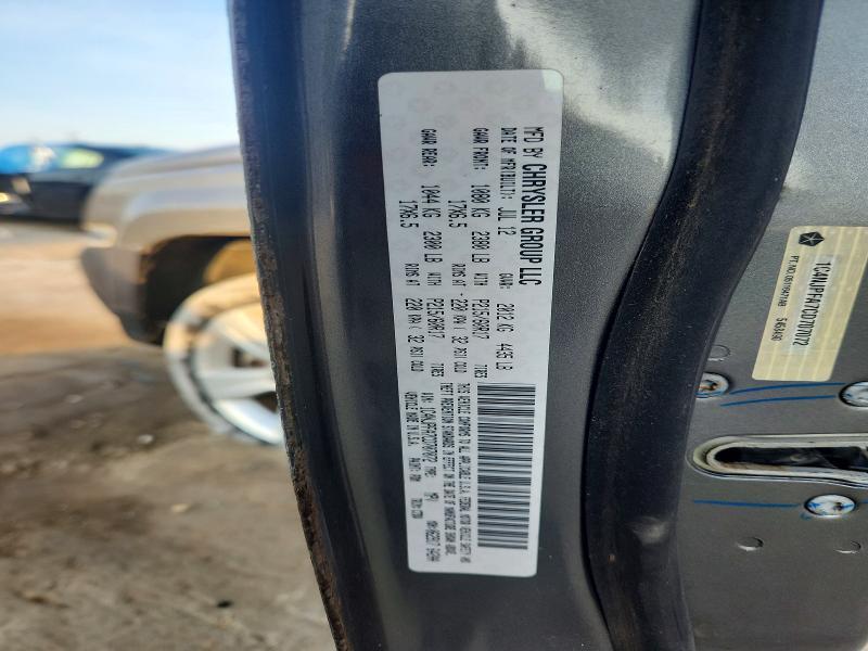 2012 JEEP PATRIOT LATITUDE — Фото 12 из 12