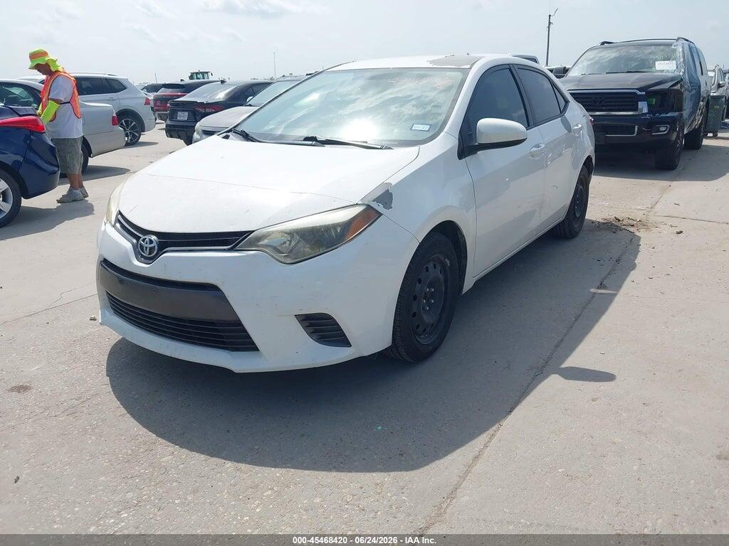 5YFBURHE0FP341432 2015 TOYOTA COROLLA photo no. 2