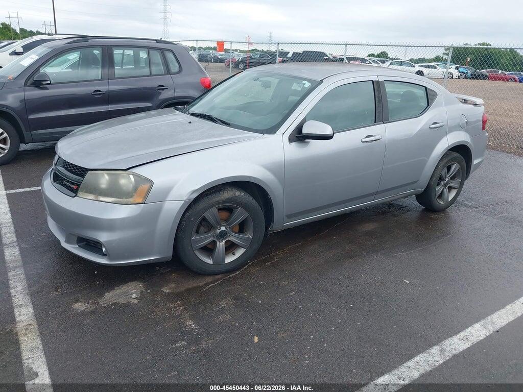 1C3CDZCB6DN665985 2013 DODGE AVENGER photo no. 2