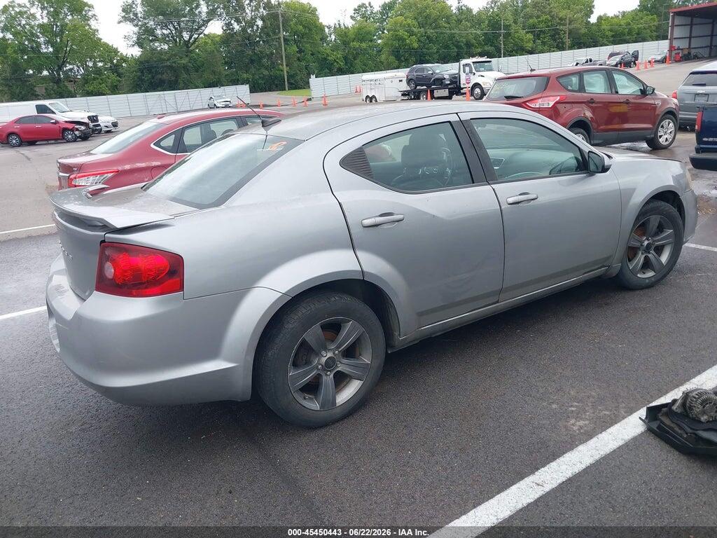 1C3CDZCB6DN665985 2013 DODGE AVENGER photo no. 4