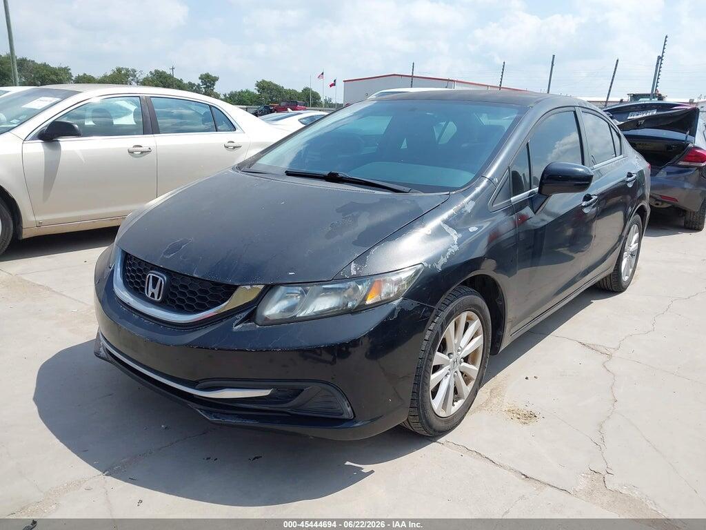 2HGFB2F55EH504194 2014 HONDA CIVIC photo no. 2
