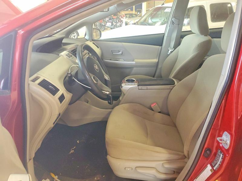 2012 TOYOTA PRIUS V TWO — Фото 7 из 12