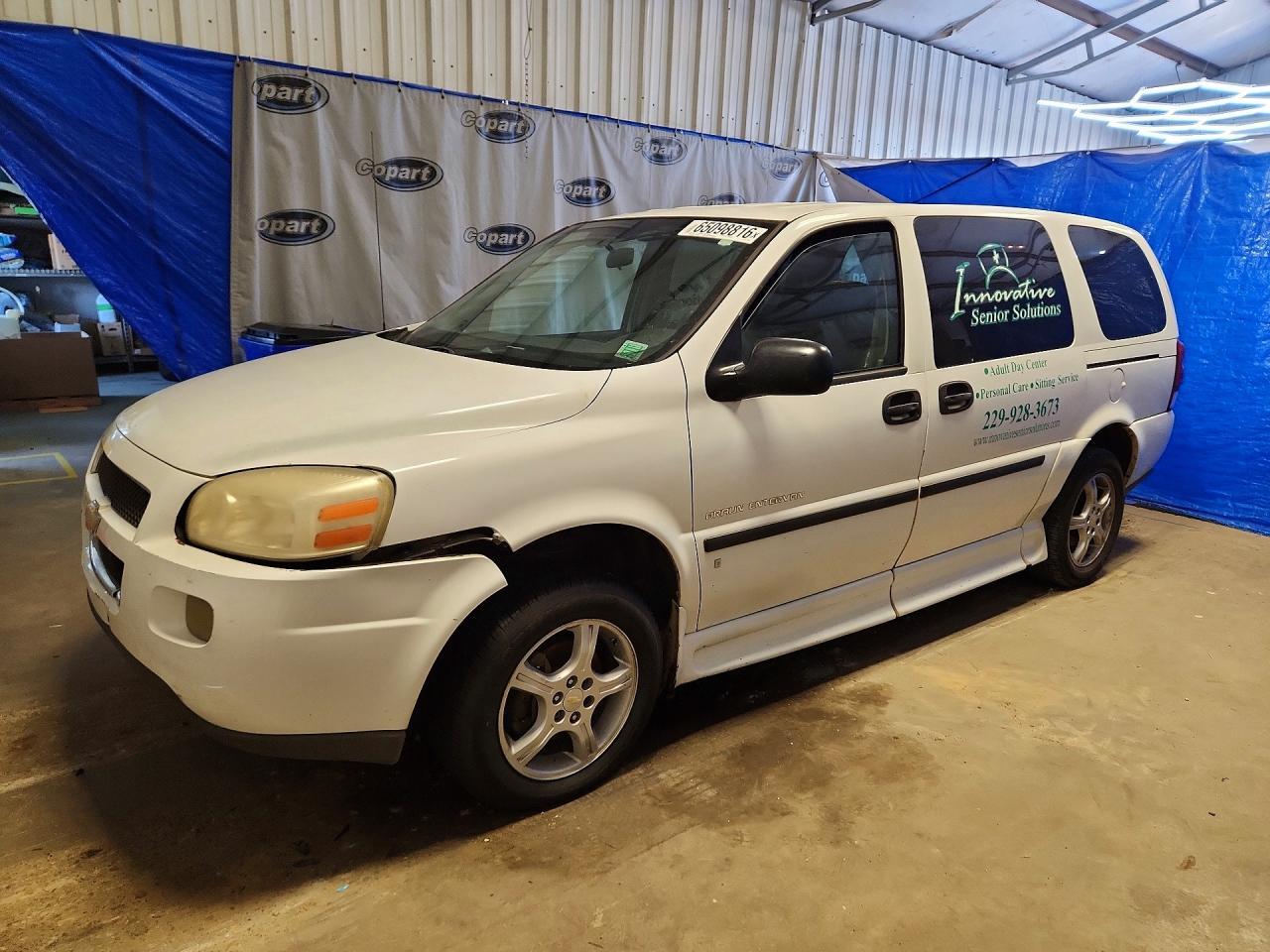 2008 CHEVROLET UPLANDER 1GBDV13W28D131206