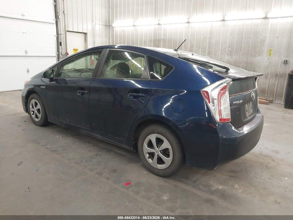 JTDKN3DU5D1634784 2013 TOYOTA PRIUS photo no. 3