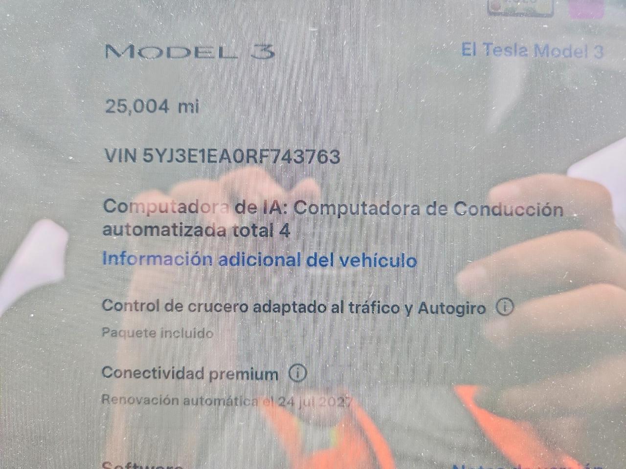 2024 TESLA MODEL 3 — Фото 9 из 12
