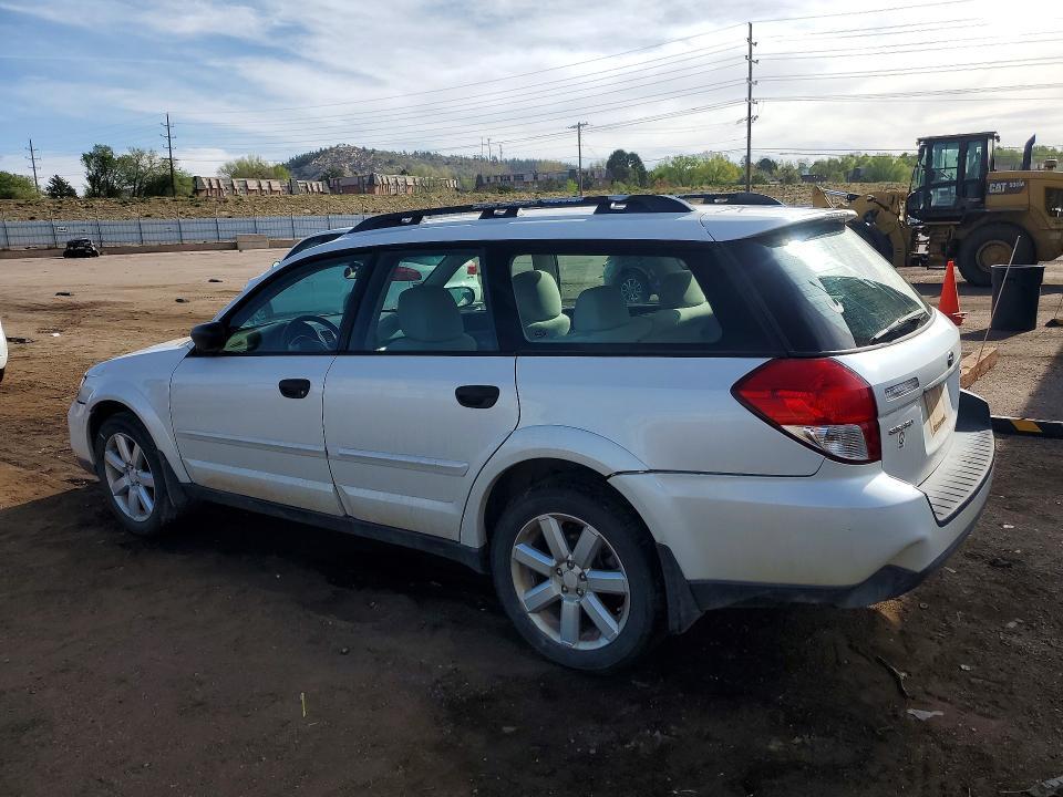 2008 SUBARU OUTBACK 2.5I — Фото 2 из 12