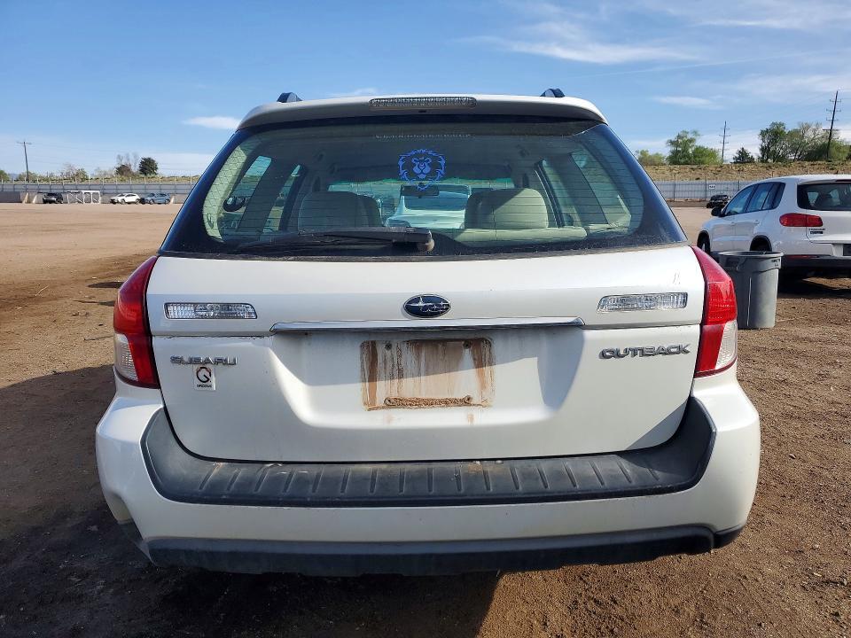 2008 SUBARU OUTBACK 2.5I — Фото 6 из 12