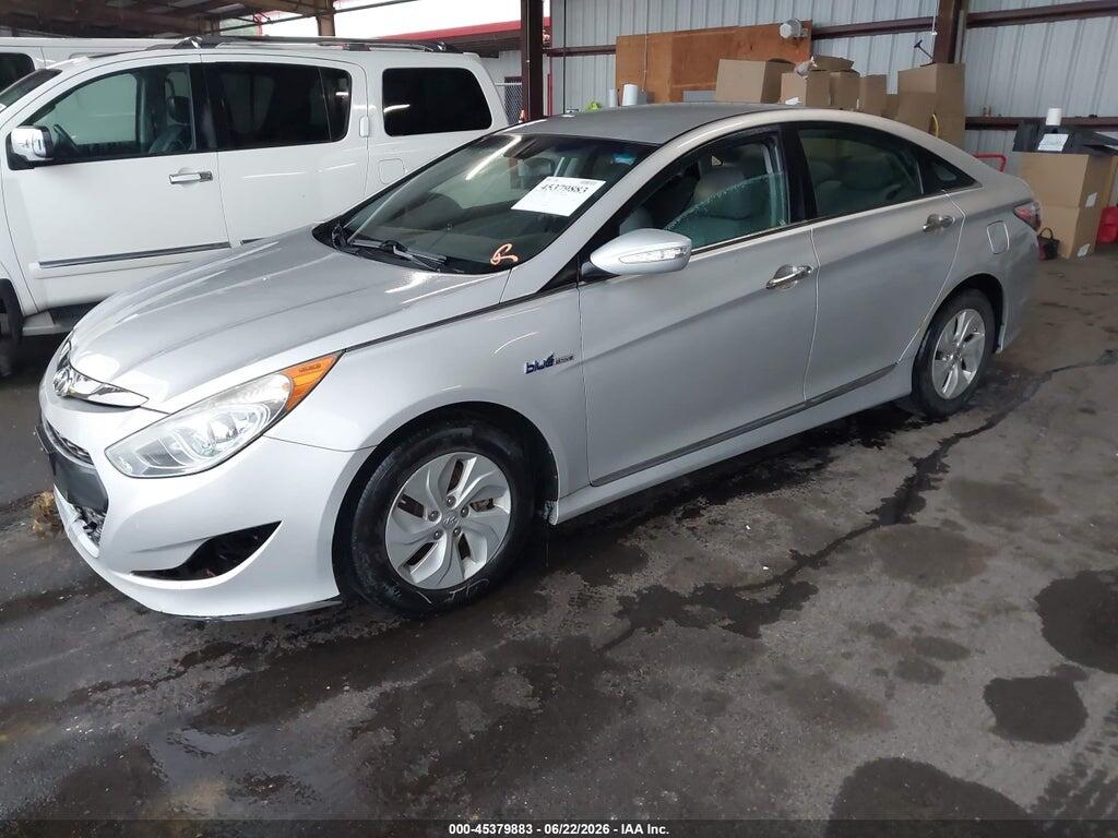 KMHEC4A4XFA128637 2015 HYUNDAI SONATA HYBRID photo no. 2
