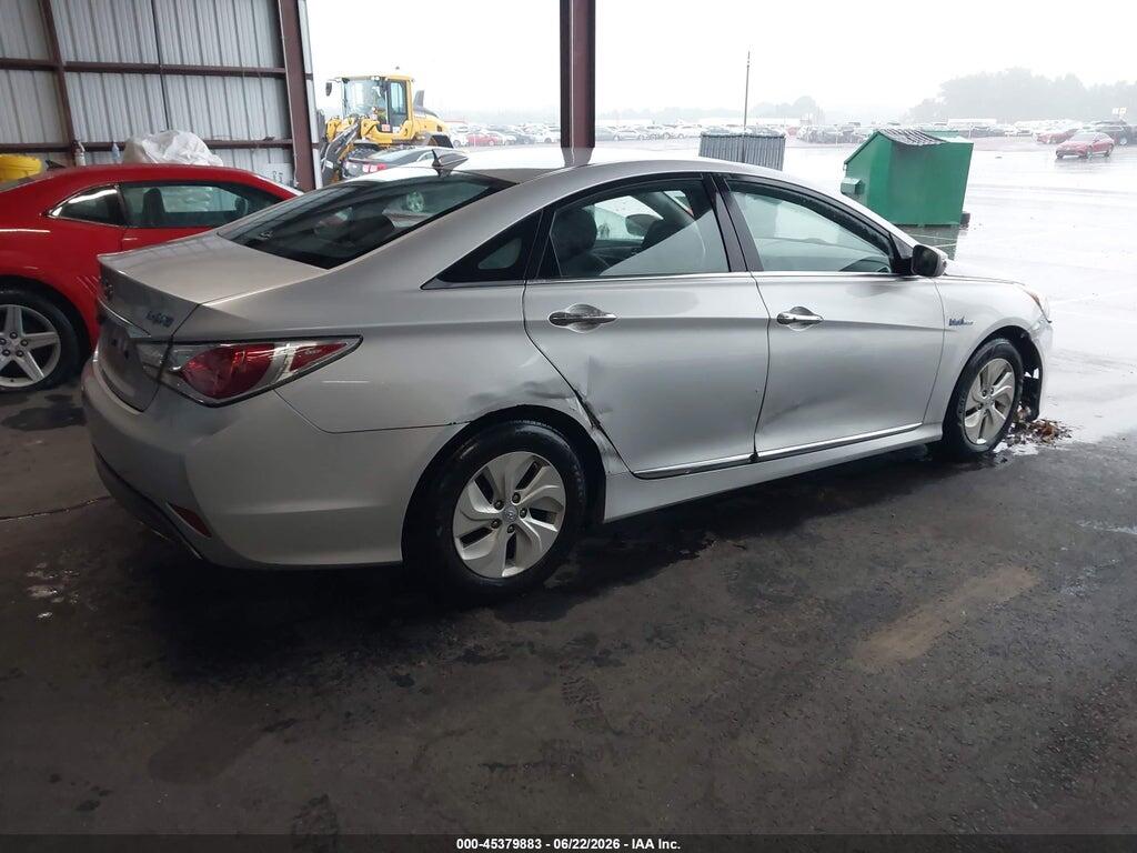 KMHEC4A4XFA128637 2015 HYUNDAI SONATA HYBRID photo no. 4