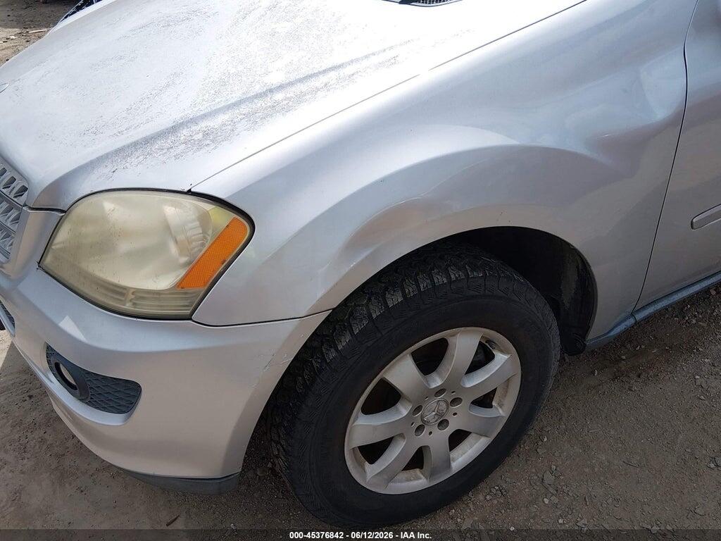 4JGBB86E16A033804 2006 MERCEDES-BENZ ML 350 photo no. 6