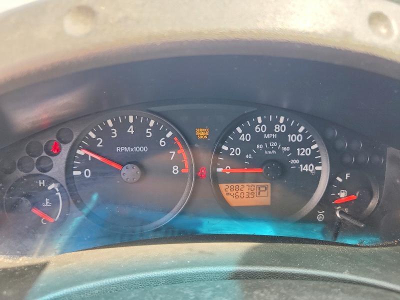 1N6BD06T75C443568 2005 NISSAN FRONTIER photo no. 9