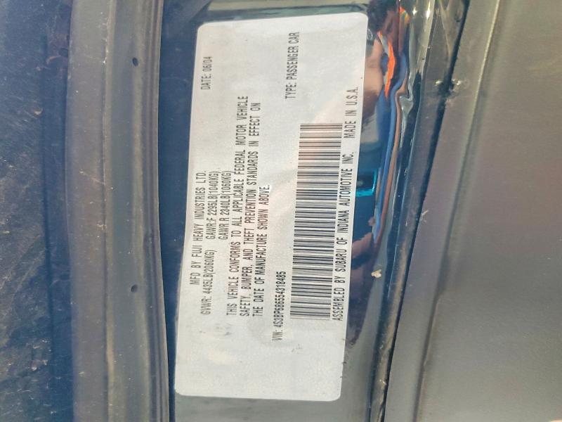 2005 SUBARU LEGACY GT — Фото 13 из 13
