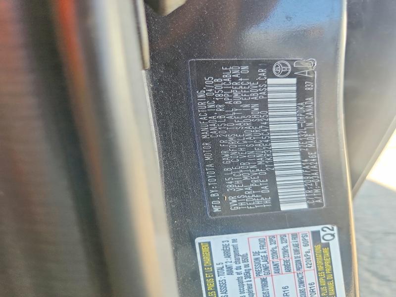 2005 TOYOTA MATRIX BASE — Фото 12 из 12