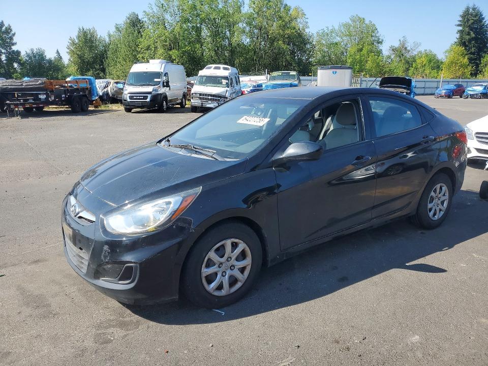 2013 HYUNDAI ACCENT KMHCT4AE1DU462289