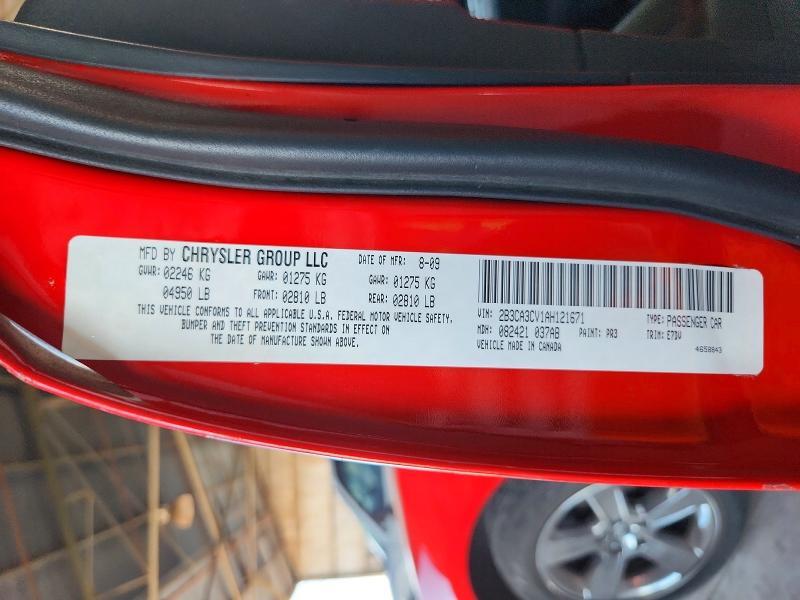 2010 DODGE CHARGER SXT — Фото 12 из 12