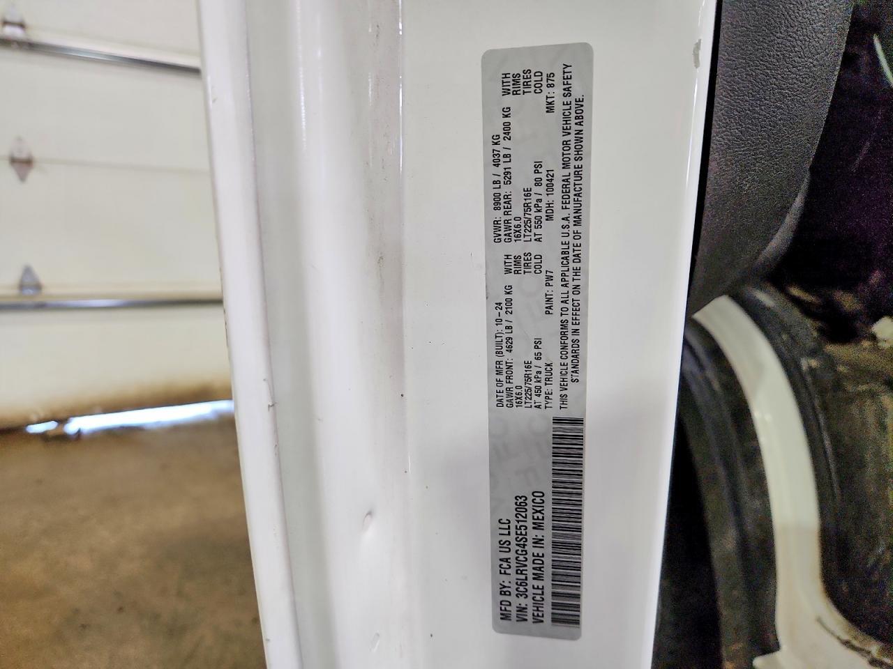 2025 RAM PROMASTER 2500 HIGH — Фото 13 из 13