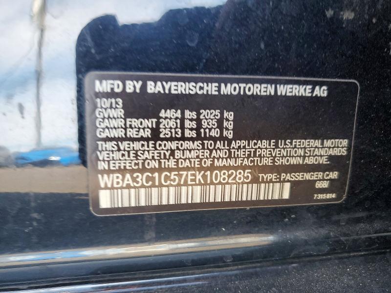 2014 BMW 328 I SULEV — Фото 12 из 12