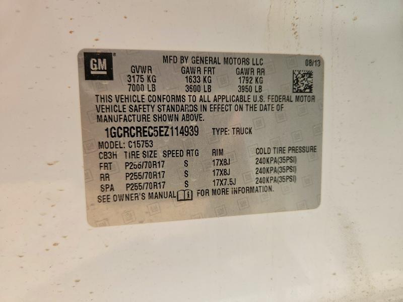 2014 CHEVROLET SILVERADO C1500 LT — Фото 14 из 16
