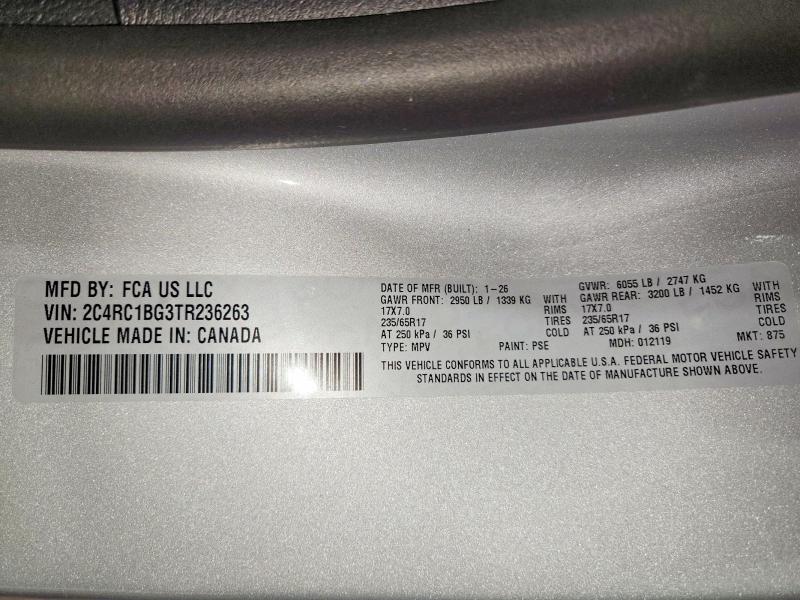 2026 CHRYSLER PACIFICA SELECT — Фото 13 из 14