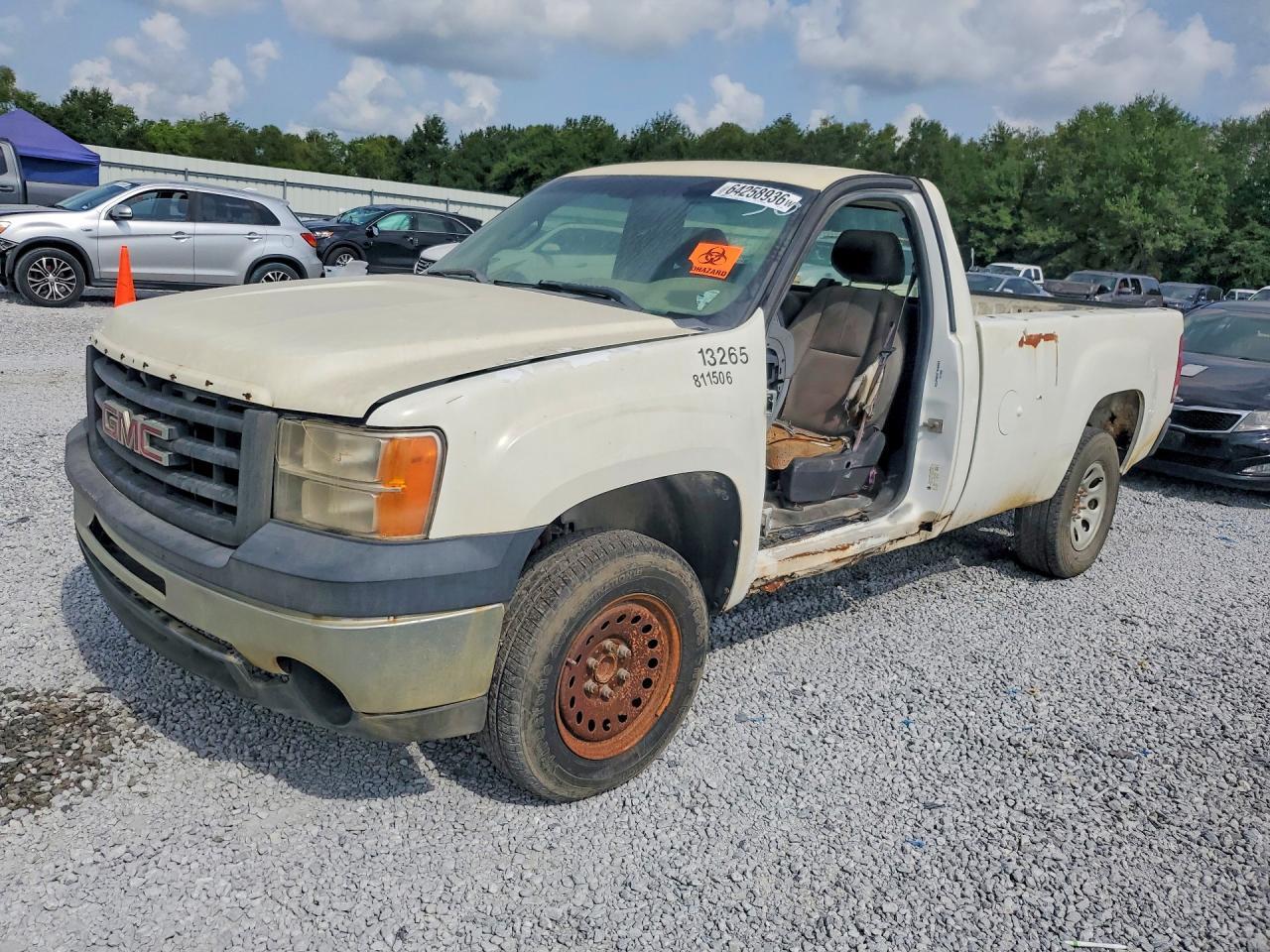 2011 GMC SIERRA 1GTN1TEX5BZ413265