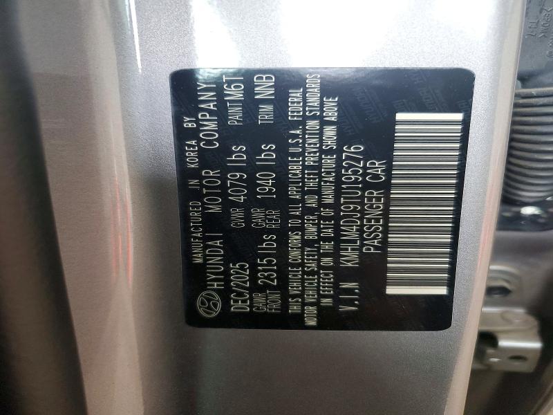 2026 HYUNDAI ELANTRA HYBRID BLUE — Фото 12 из 12