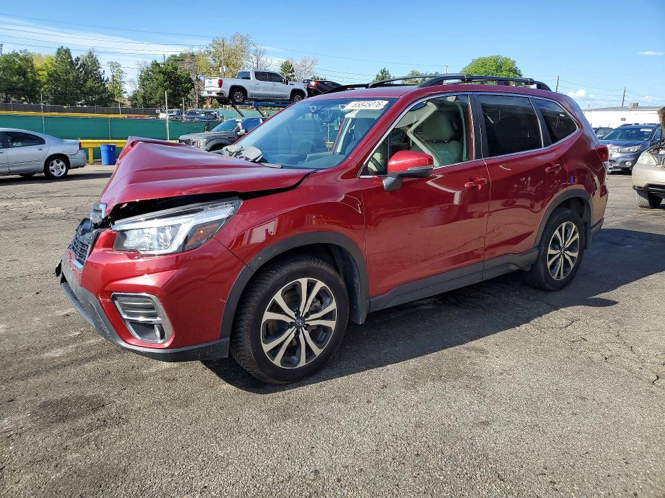 JF2SKAUC2KH443852 2019 SUBARU FORESTER photo no. 1
