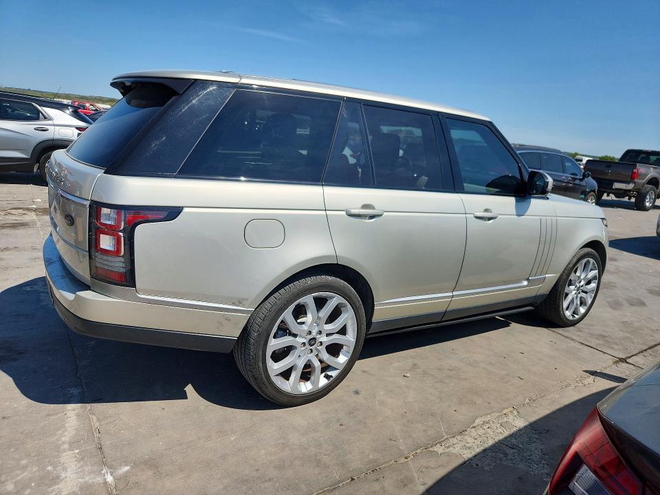 2014 LAND ROVER RANGE ROVER SUPERCHARGED — Фото 3 из 13