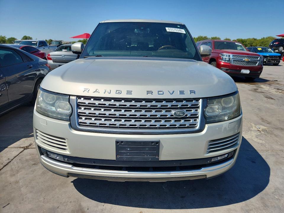 2014 LAND ROVER RANGE ROVER SUPERCHARGED — Фото 5 из 13