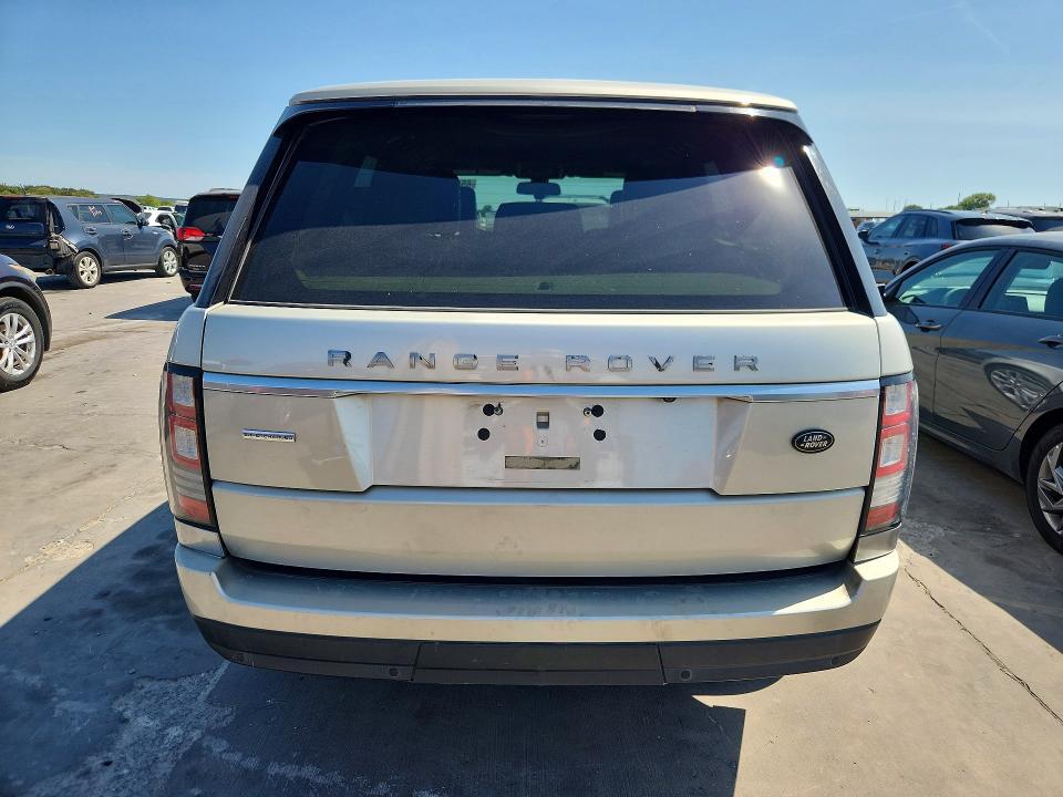 2014 LAND ROVER RANGE ROVER SUPERCHARGED — Фото 6 из 13