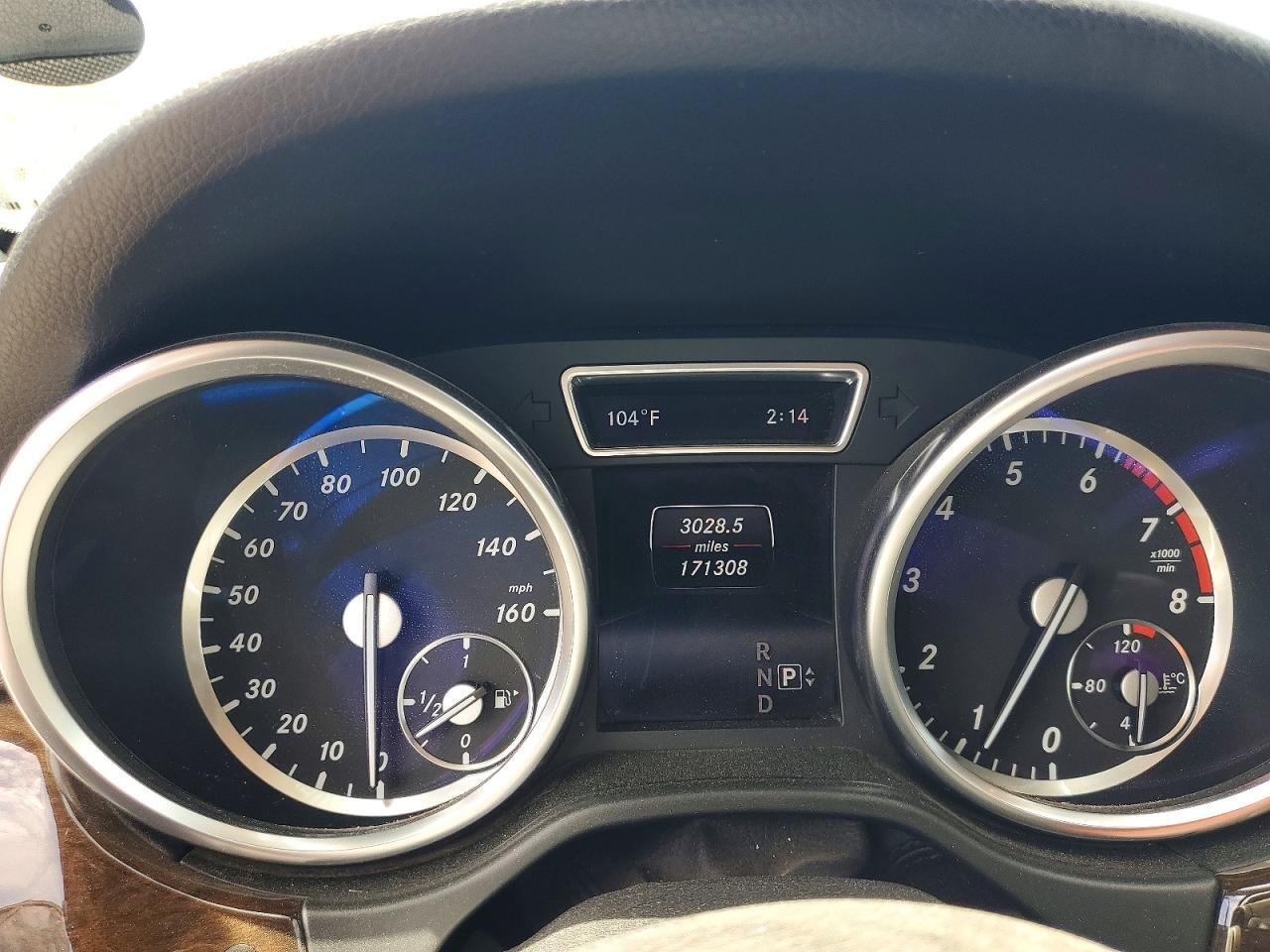 2014 MERCEDES-BENZ ML 350 4MATIC — Фото 9 из 12