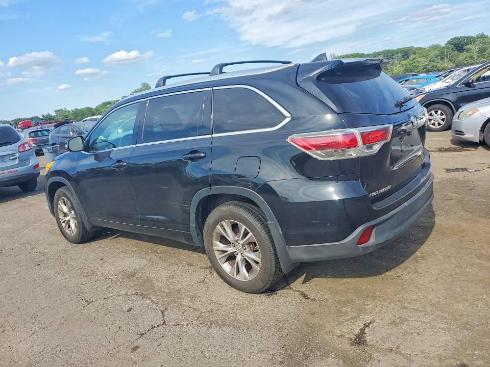 2014 TOYOTA HIGHLANDER XLE — Фото 2 из 13
