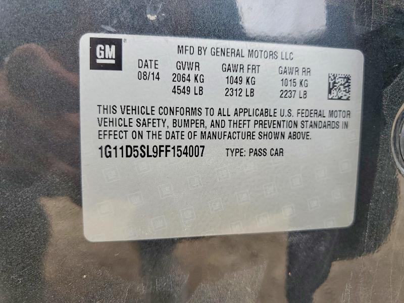 1G11D5SL9FF154007 2015 CHEVROLET MALIBU photo no. 12