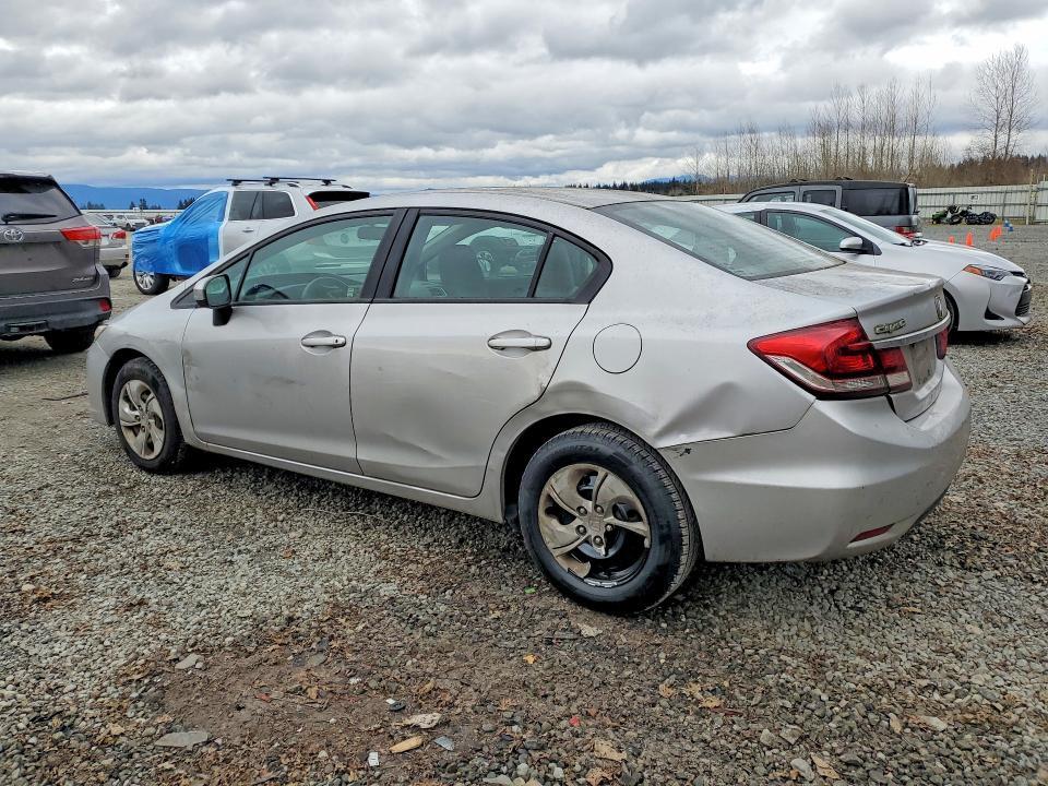 2015 HONDA CIVIC LX — Фото 2 из 12