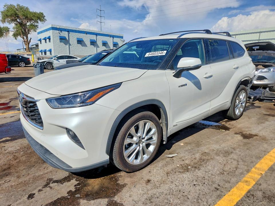 2020 TOYOTA HIGHLANDER HYBRID 5TDXBRCH1LS006535