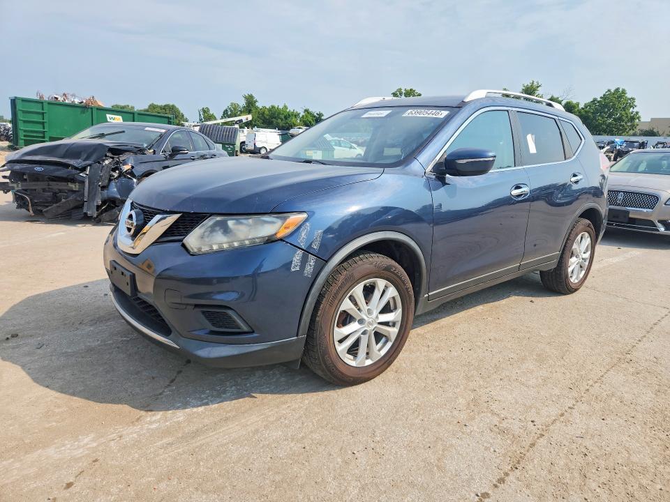2015 NISSAN ROGUE KNMAT2MV3FP525633