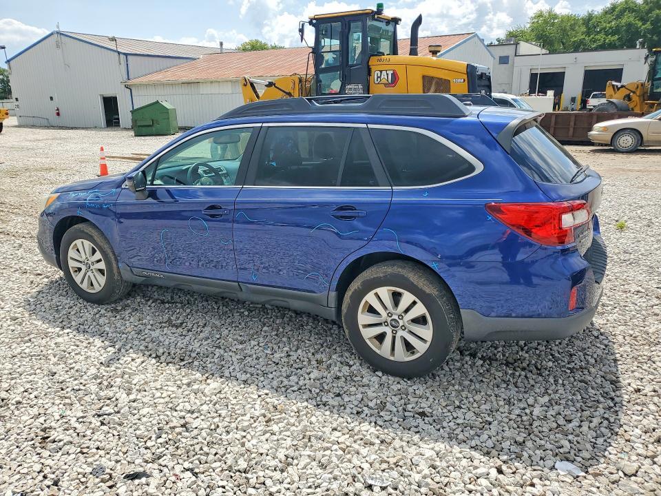 2015 SUBARU OUTBACK 2.5I PREMIUM — Фото 2 из 13