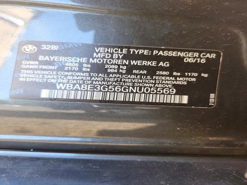 2016 BMW 328 XI SULEV — Фото 12 из 12