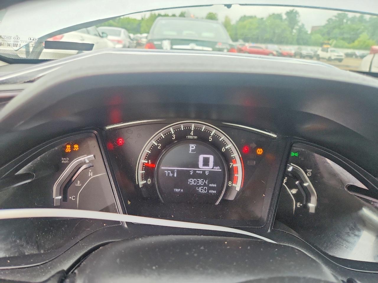 2016 HONDA CIVIC LX — Фото 9 из 12
