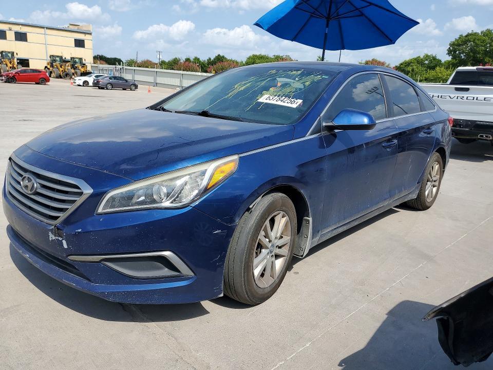 2016 HYUNDAI SONATA 5NPE24AF8GH391616