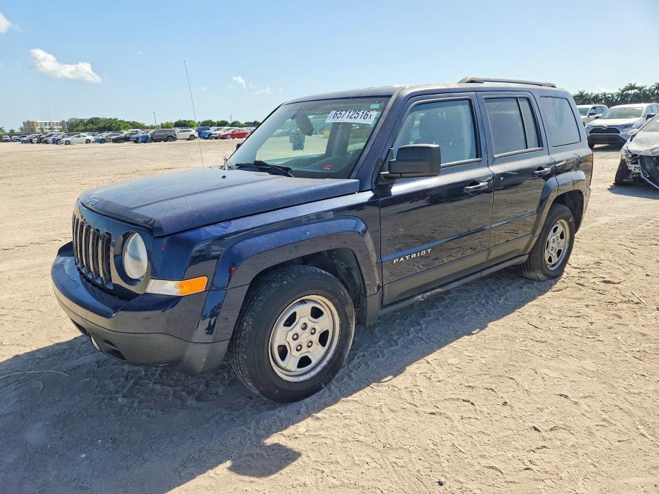 2016 JEEP PATRIOT 1C4NJPBA7GD693461