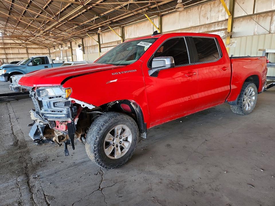 2022 CHEVROLET SILVERADO LTD 3GCPYDEK0NG172184