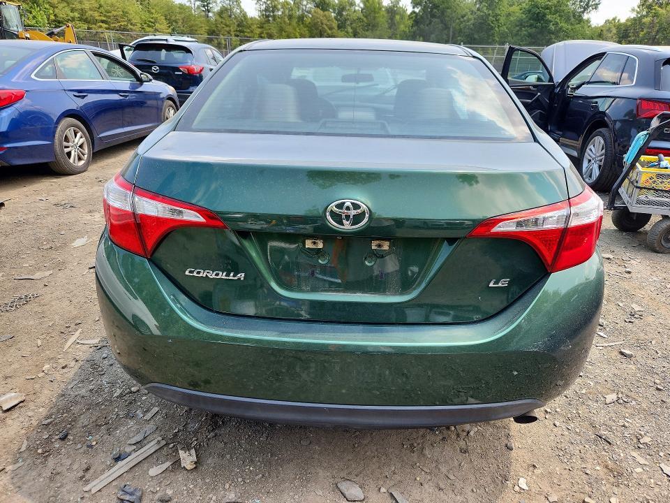 2016 TOYOTA COROLLA LE — Фото 6 из 12