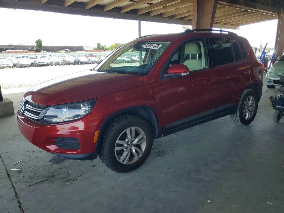2016 VOLKSWAGEN TIGUAN WVGAV7AX1GW052833